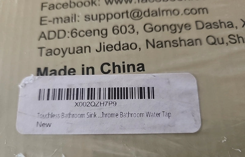 DALMO BASIN SENSOR FAUCET CHROME TOUCHLESS BATHROOM - CHROME - Like New