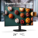 Philips 24B2N2100 24" Class Full HD LED Monitor - 16:9 - Textured Black - Brand New