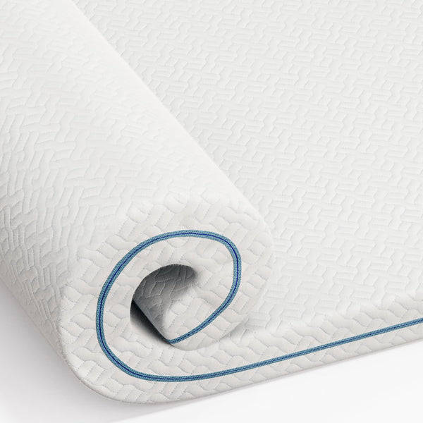 Dreamsmith 3 Inch Gel Memory Foam Mattress Topper, Queen - Blue - Like New