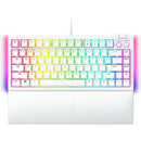 RAZER BLACKWIDOW V4 75% MECHANICAL GAMING KEYBOARD US ENGLISH WHITE - Like New