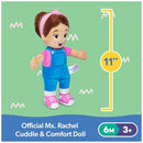 Ms. Rachel Official Cuddle & Comfort Doll, 11” Premium Plush Baby Toy - Like New