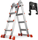 SOCTONE LADDER A FRAME 4 STEP EXTENSION LADDER 14.5 FT ZL1104 - - Scratch & Dent