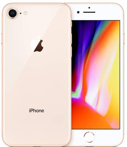 For Parts: APPLE IPHONE 8 64GB UNLOCKED GOLD - MQ742LL/A CRACKED SCREEN/LCD