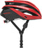 COROS Omni Smart Cycling Helmet w/Bone Conduction Audio LED Tail Lights - Red - Like New