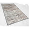 BIBB HOME WASHABLE FLANNEL PRINTED AREA RUG WITH LATEX BACK 4X6FT - URBAN TIMBER - Like New