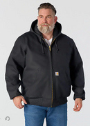 CARHARTT ICONIC J140 FIRM DUCK ACTIVE JACKET - SIZE: MEN 5XL - BLACK - Like New