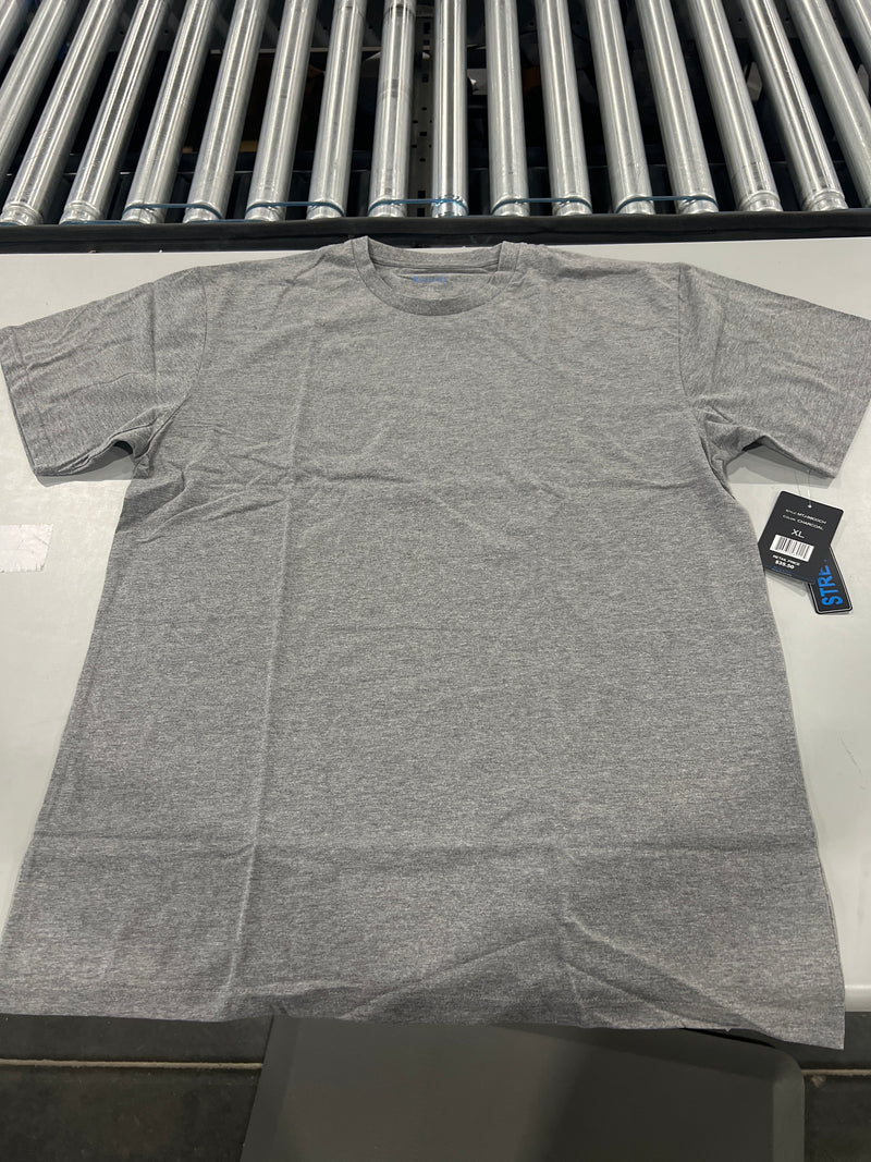 BLACK ICE PLAIN SHORT SLEEVE T-SHIRT - SIZE: MEN XL - CHARCOAL - Brand New