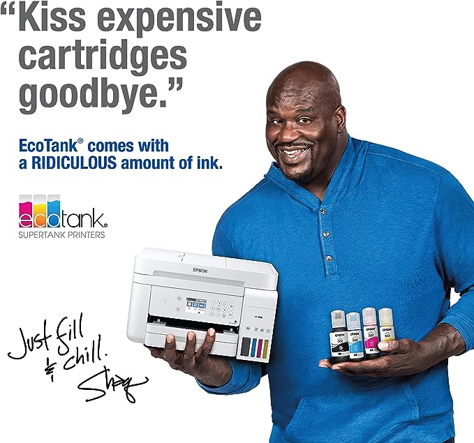 Epson EcoTank Wireless Color All-in-One Cartridge-Free Printer - Scratch & Dent