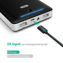 RAVPOWER DELUXE 16,750MAH EXTERNAL BATTERY CHARGER - BLACK - Like New