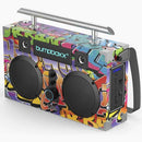 Bumpboxx Bluetooth Boombox Ultra Retro Boombox Bluetooth Speaker B0CSKR31Z4 - Brand New