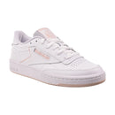 REEBOK WOMEN'S CLUB C 85 SHOES SIZE: WOMEN 7.5 (AU/UK W5) (EU W38) - WHITE/PINK - Like New
