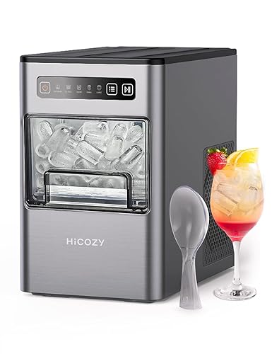 HICOZY COUNTERTOP ICE MAKER ICE IN 6 MINS 24 LBS/DAY - Scratch & Dent