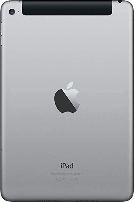 APPLE IPAD MINI 4TH GEN 7.9" 64GB WIFI CELLULAR MK7P2LL/A - SPACE GRAY - Like New