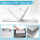 PerKoop 4 Pcs Aluminum Clipboard with Storage Folder Form Holder - B0C1CDR7CC - Brand New