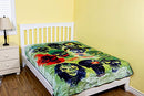 JPI Twin Blanket, 60'' x 80'', B016NF3C8M - Suicide Squad - Green - Brand New