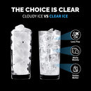 Newair 80 lbs. Ice a Day 15" Undercounter Clear Ice Cube Maker Machine - SS New