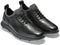 COLEHAAN MENS 4.ZEROGRAND OXFORD - SIZE: MEN 10.5W (AU/UK M9.5) - BLACK/BLACK - Like New