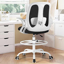 Razzor Drafting Chair Tall Ergonomic Office Chair with Adjustable Lumbar Support - Like New