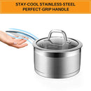Duxtop Professional Stainless Steel 10PC Pots and Pans Set - Like New