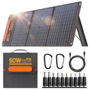 60W PORTABLE USB CHARGER 15V 18V WATERPROOF SOLAR PANEL LSFC-60 - BLACK/ORANGE - Like New