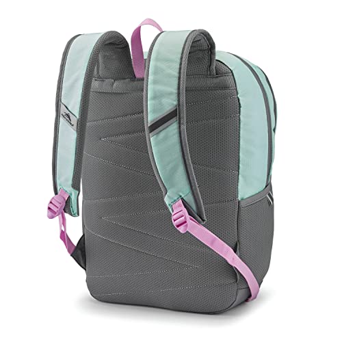 HIGH SIERRA ESSENTIAL BACKPACK, SKY BLUE/ICED LILAC, ONE SIZE - Brand New