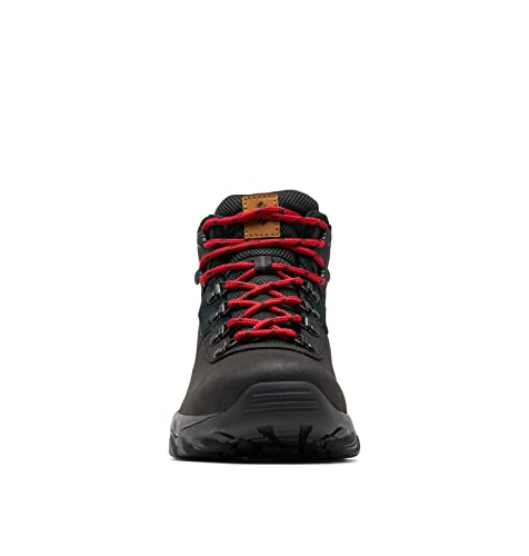 COLUMBIA MEN NEWTON RIDGE PLUS II WATERPROOF HIKING SHOE SIZE 14 BLACK/RED - Like New