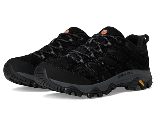 J035896 MERRELL MEN'S MOAB 3 HIKING SHOE BLACK NIGHT SIZE MEN 9 - Like New
