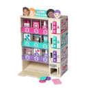 MELISSA & DOUG SORT STOCK SELECT BEAUTY KIOSK VENDING MACHINE PLAY SET - Like New