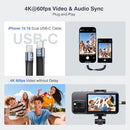 TTQ 4K 60FPS VLOG SELFIE MONITOR SCREEN MAGNETIC PHONE VLOG SELFIE - NAVY BLUE - Like New