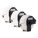 Brother Printer Genuine Die-Cut Standard Rolled Address Labels QL Printer - Brand New