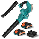 WESTLEY LEAF BLOWER CORDLESS WITH 2 * 20V BATTERY AND CHARGER LU10 - BLUE - Like New