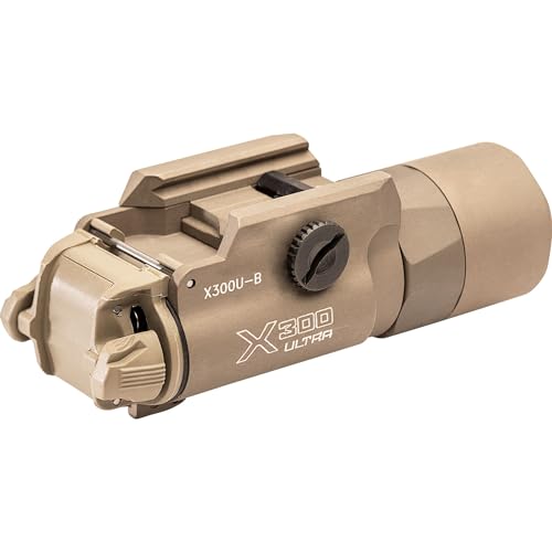 SUREFIRE X300U-B ULTRA LED HANDGUN OR LONG GUN WEAPONLIGHT - TAN - Like New