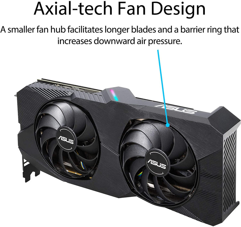 ASUS DUAL AMD RADEON RX 5600 XT EVO 6GB GDDR6 DUAL-RX5600XT-T6G-EVO - Like New