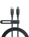 Anker 543 USB C to USB C Cable 240W 6ft USB 2.0 Bio-Based A80E2 - Black Like New