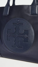 Tory Burch Women's Small Ella Tote - NAVY - Like New