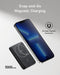ANKER 521 WIRELESS MAGNETIC CHARGER 5000 mAh for IPHONE 13/12 A1619 - BLACK - Like New