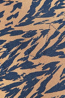 KAVU MINI ROPE BAG COTTON CROSSBODY SLING CHEVRON SHORE - CHEVRON SHORE - Like New