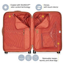DELSEY PARIS CHATELET AIR 2.0 HARDSIDE TRUNK SPINNER WHEELS CHECKED 40167681802 - Like New