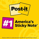 POST-IT NOTES, 3 IN X 3 IN, 18 STICKY NOTES PADS, 100 SHEETS PER PAD, Yellow - Brand New