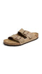0552813 BIRKENSTOCK ARIZONA SOFT FOOTBED SANDALS SIZE MEN 3-3.5 WOMEN 5-5.5 - Like New