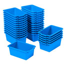 ECR4KIDS SCOOP FRONT STORAGE BIN MULTIPURPOSE 30-PIECE ELR-0482-30-BL - BLUE - Like New