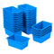 ECR4KIDS SCOOP FRONT STORAGE BIN MULTIPURPOSE 30-PIECE ELR-0482-30-BL - BLUE - Like New