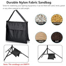 BackDrop Stand, 9ft x 10ft Heavy Duty Stands Supports Kit Carry Bag - Black - Like New
