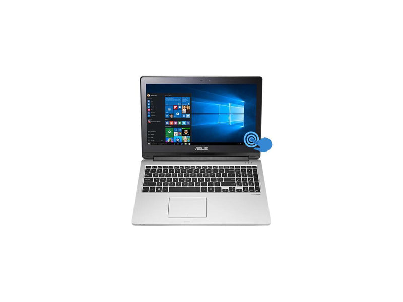 For Parts: ASUS 15.6 HD TOUCH i3 8 500GB HDD CRACKED SCREEN/LCD-MOTHER BOARD DEFECTIVE
