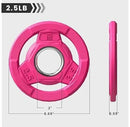 FAGUS H COLOR CODED WEIGHT PLATE 2IN GRIP PLATE, 2.5LB PAIR - PINK - Like New