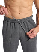 GAM233PA07027 Gaiam Men's Comfort Jogger Relaxed Fit 30” Heavyweight Charcoal L - Brand New