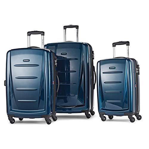 SAMSONITE WINFIELD 2 HARDSIDE EXPANDABLE LUGGAGE SPINNER WHEELS 20" - DEEP BLUE - Like New