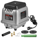 VEVOR LINEAR AIR PUMP, 109L/MIN AIR FLOW SEPTIC AERATOR PUMP - GRAY - Like New