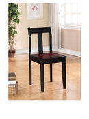 B00N6EY24W Linon Home Decor Camden Chair, Black Cherry - Brand New