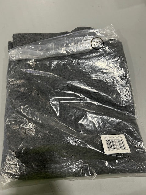 ACTION THREAD 2XL LONG SLEEVE T SHIRT - CHARCOAL - Brand New